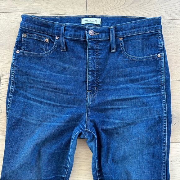 Madewell 10” High Riser Skinny Skinny Jeans Size 31 - Picture 3 of 8